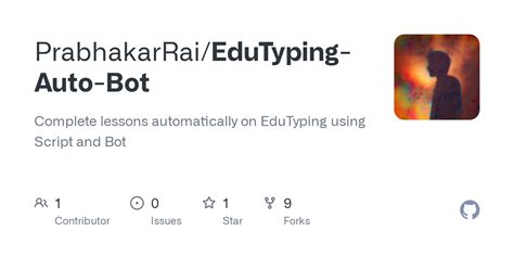 EduTyping is a web-based software that teaches typing skills to students from Kindergarten to 12th grade. . Edutyping bot
